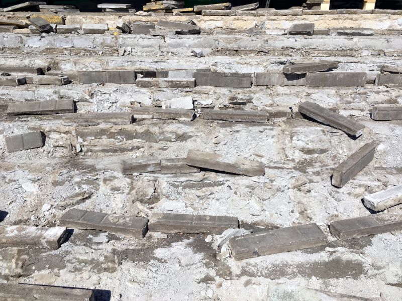 Exterior Stair Concrete Repair