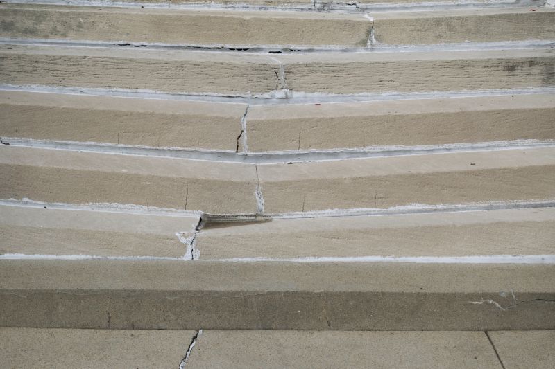 Exterior Stair Concrete Repair