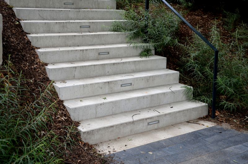 Exterior Stair Concrete Repair