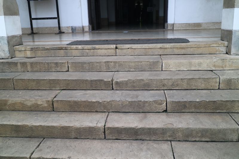 Exterior Stair Concrete Repair