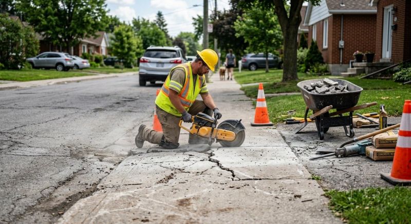 Sidewalk Grinding in Corpus Christi, TX